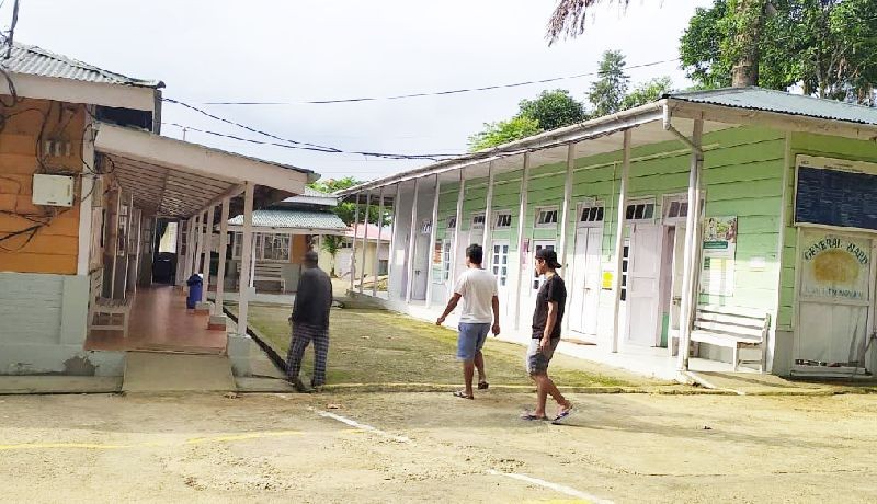 After the Tuensang District Hospital was activated as a COVID-19 Hospital, the PHC at Longpang village has been functioning in the capacity of a ‘District Hospital’ to cater to the general health of its citizens. (Morung Photo)